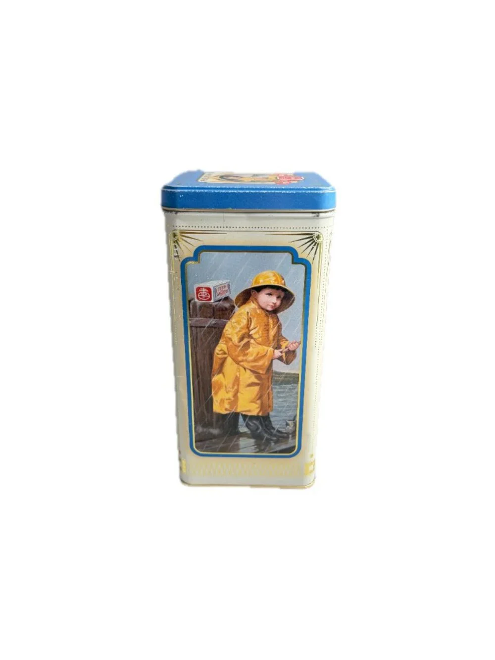 Nabisco Collector's Choice Vintage Premium Crackers Tin Canister Storage Box Lid